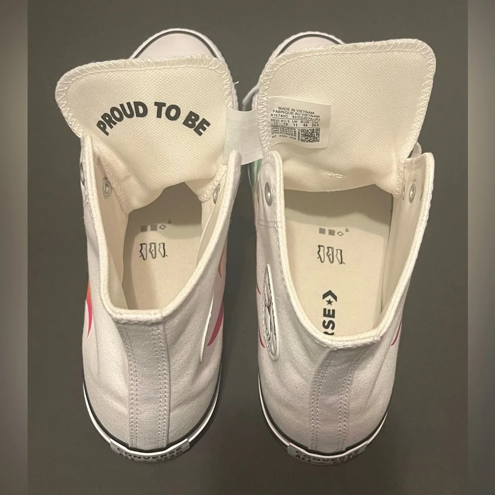 Converse Chuck Taylor All Star Pride High A15780C - Sz Men 11 / Women 13 - NEW